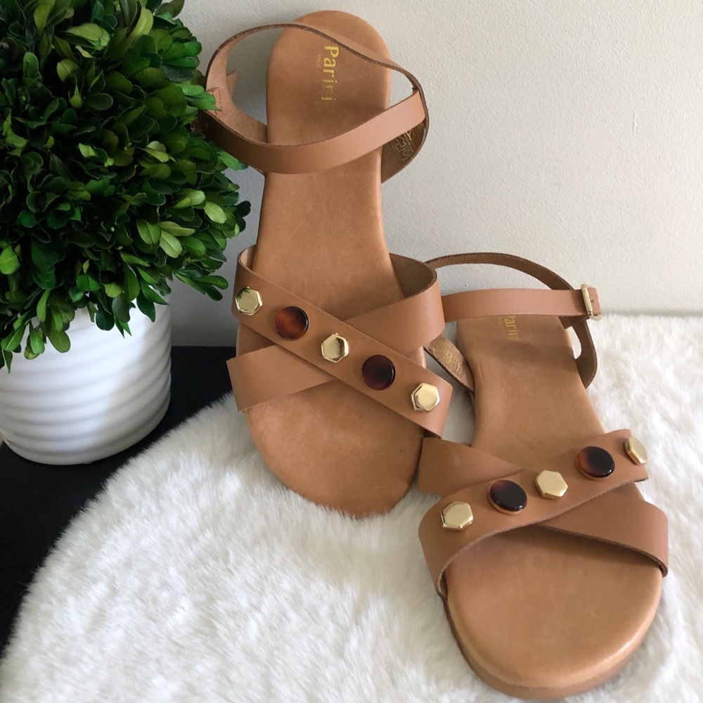 Parini Italian Leather Sandals